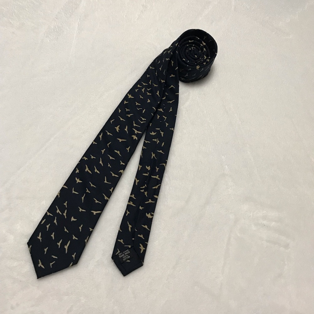 Bird print ties.com men’s tie